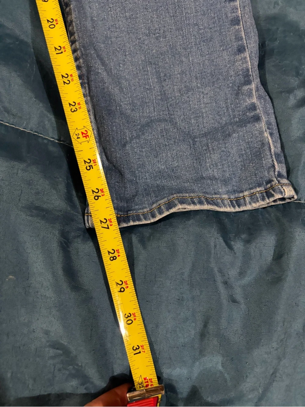 Hollister light blue slim-straight-leg men's jeans